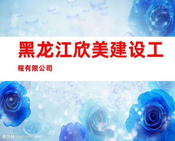 黑龙江欣美建设工程有限公司